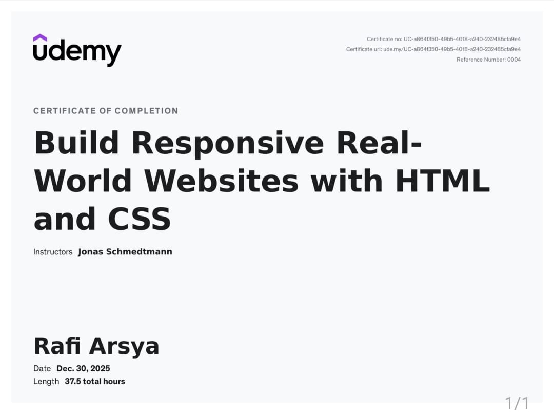 Build Responsive Real-World Websites with HTML and CSS